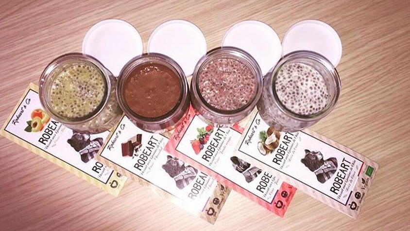 Desserts végétaux graines de chia